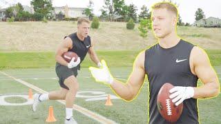 RB Drills w/ Christian McCaffrey to Improve Quickness and Footwork!