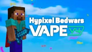 Using Vape V4 In Bedwars *CLOSET CHEATING*