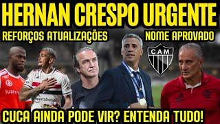 HERNAN CRESPO NO GALO ? TITE E O PREFERIDO CUCA AINDA PODE VIR ? ENTENDA TUDO REFORÇOS NOVIDADES