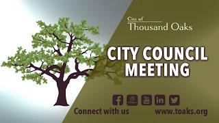 Thousand Oaks City Council Meeting - October 8, 2024