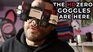 The hdzero goggles are here (and they are awesome)