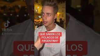 QUE SABEN LOS POLACOS DE ARGENTINA  ?