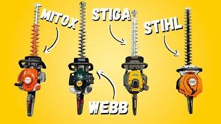 The Best Hedge Trimmers 2022? STIGA, Mitox, Webb or STIHL? Which one would you...