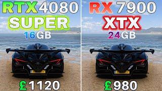RTX 4080 Super Vs. RX 7900XTX | 4K | Ultra | DLSS | FSR