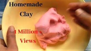 How to Make Clay at Home |Homemade Clay | Craft Clay