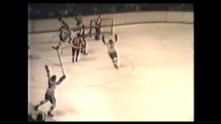 3/20/1971 Philadelphia Flyers at Boston Bruins highlights Awesome Bobby Orr goal caps win (no sound)