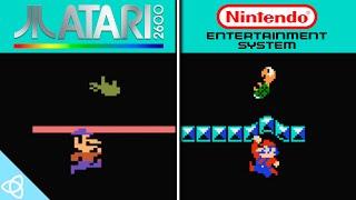 Mario Bros. - Atari 2600 vs. NES | Side by Side #67