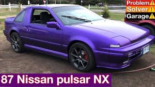 Nissan pulsar NX. Nissan EXA. Walk around.