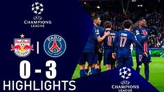 RB Salzburg vs PSG 0-3 Resumen | Liga de Campeones de la UEFA 2024