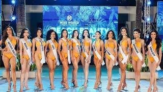 FULL PERFORMANCE of 40 Candidates of Miss World Philippines 2024 During Beach Beauty competition