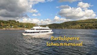 Cruising the Lake Rurse  Rurberg ️ Eifel National Park  4K.