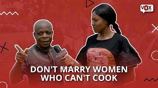 Would You Marry a Woman Who Can't Cook? | Pulse Tv Vox Pop