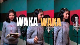 'Waka Waka' Song by Myanmar Viral girl || @Shakira