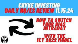 How To Trade ICT Concepts | How To Switch Bias Intraday With ICT 2022 Model