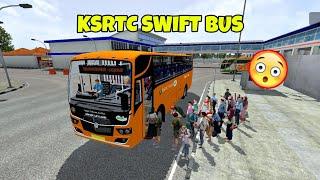 DRIVING KSRTC SWIFT BUS  IN BUS SIMULATOR INDONESIA