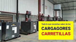 Cargadores para carretillas elevadoras #industrial #ingenieria #mantenimiento #prevencion