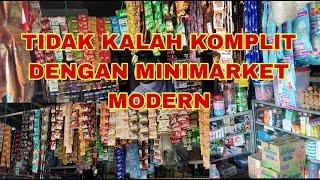 REVIEW ISI WARUNG SEMBAKO KECIL TAPI KOMPLIT | BERSAING DENGAN MINIMARKET MODERN