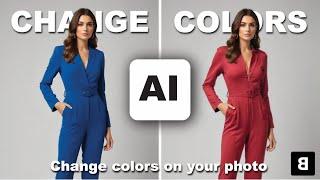 Change Clothing Colors on your Photos with AI - AI Clothing Color Changer