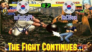 FT5 @kof2000: infinity84 (KR) vs NaClBosi (KR) [King of Fighters 2000 Fightcade] Oct 5