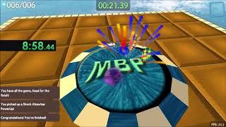 Marble Blast Platinum Beginner Speedrun: 13:48.47 (2nd in the World)