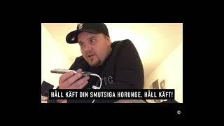 Cluee News ringer upp ANJO! "Håll käft din smutsiga horunge! Håll käft!" (Hemlig video)