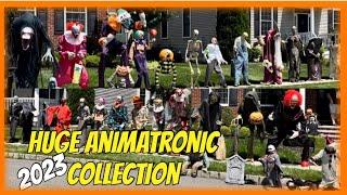 HUGE SPIRIT HALLOWEEN ANIMATRONIC COLLECTION 2023