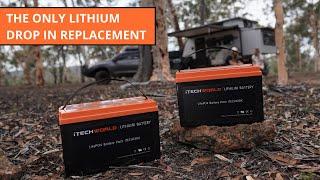 The Best Caravan Lithium Battery  - iTechworld iTECH120X