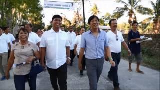 Sen. Bongbong Marcos - Inauguration of Masalukot Una Road, Candelaria, Quezon 01-Mar-2014