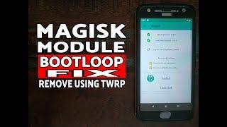 Magisk Module Bootloop Fix; Remove/Uninstall Magisk Module using TWRP Recovery
