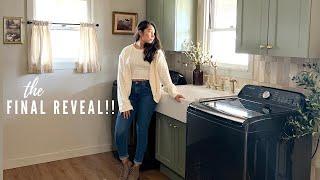 I FINALLY FINISHED THIS REMODEL | Laundry Room Makeover Final Episode | THE REVEAL