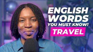 TOPICAL ENGLISH VOCABULARY | ENGLISH WORDS ABOUT TRAVEL AND VACATION