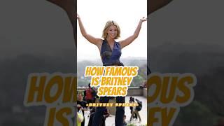 How famous was Britney Spears at her peak?#britneyspears #taylorswift #celebrity