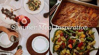 Summer Meal Inspiration | Summer Recipes | Summer Simple Living