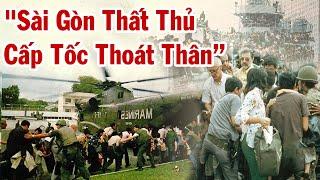 Sài Gòn Thất Thủ 1975 | Diễn Biến Toàn Bộ Cuộc Di Tản VNCH Trước Ngày Giải Phóng Miền Nam 30/4/1975