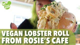 Vegan Lobster Roll from Rosie's All-American Cafe at Hollywood Studios