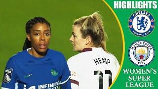 Chelsea vs Manchester City || HIGHLIGHTS || FA Women's Super League 2024