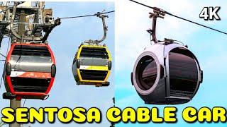 Singapore Sentosa Island Cable Car Ride | Stunning Aerial Views with Cable Car