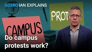 Will the Gaza campus protests work? | Ian Bremmer explains | GZERO World
