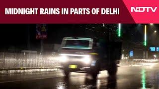 Today Weather Delhi | Rain In Parts Of Delhi, Orange Alert Issued For Friday