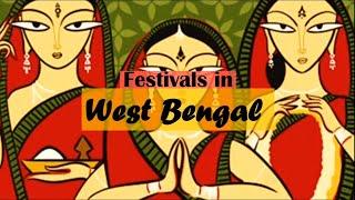 Festivals of West Bengal.#EBSB.