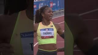 In Lane Eight, Gabby Thomas ATE️