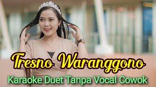 Tresno Waranggono Karaoke Duet Tanpa Vocal Cowok + Video || Vocal Cover Sasa Meylawaty