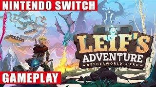 Leif’s Adventure: Netherworld Hero Nintendo Switch Gameplay