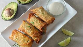 Chicken and Avocado Egg Rolls - Cooked by Julie episode 330