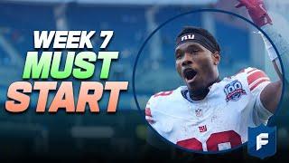 Players You NEED to Start in Week 7 | 2024 Fantasy Football