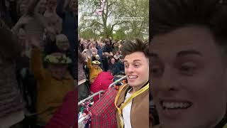 The only acceptable way to run down the Mall  @JoeTasker  - BBC