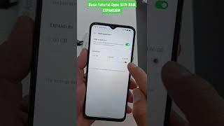 Basic Tutorial How to Turn RAM EXPANSION OPPO phones #shortvideo #oppophilippines