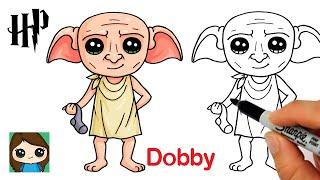 How to Draw Dobby House Elf | Harry Potter