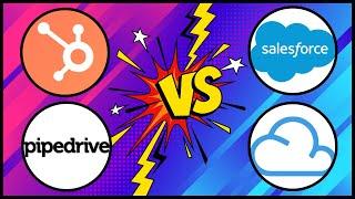 HubSpot VS Salesforce vs Pipedrive vs Agile - Which One is the Best? | 4 Best CRM Software in 2023