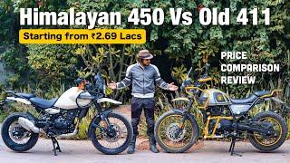New Himalayan 450 Vs Old 411 | Comparison | Price | Detailed Specifications | #RudraShoots